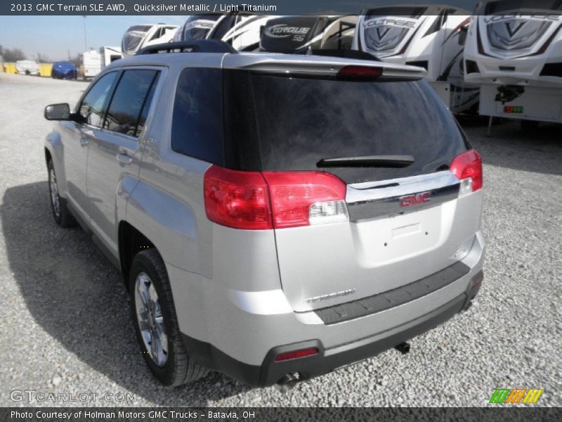 Quicksilver Metallic / Light Titanium 2013 GMC Terrain SLE AWD