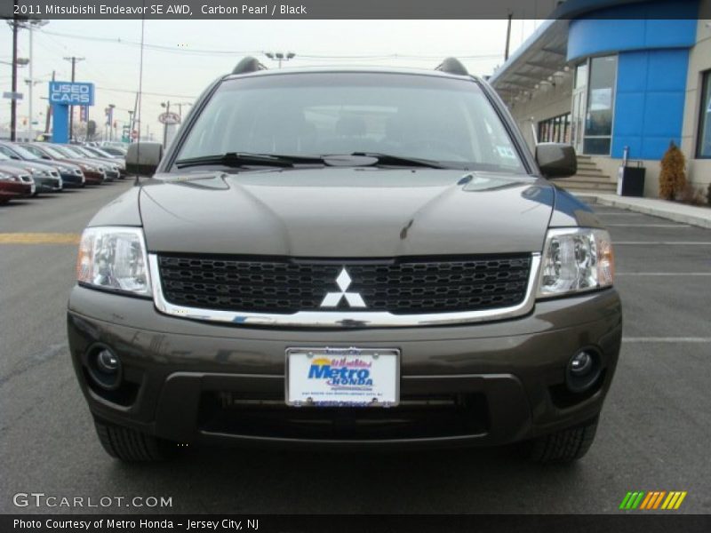 Carbon Pearl / Black 2011 Mitsubishi Endeavor SE AWD