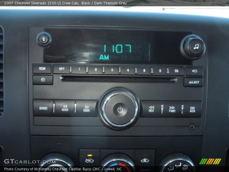 Audio System of 2007 Silverado 1500 LS Crew Cab