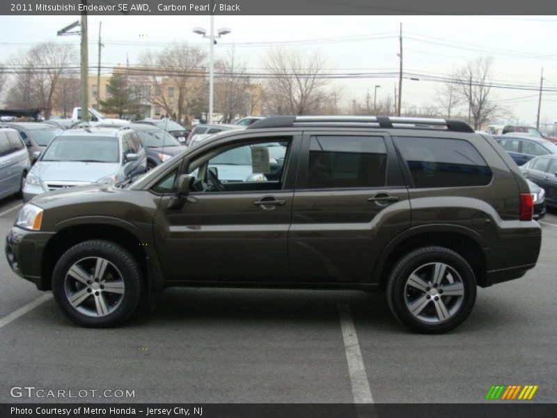 Carbon Pearl / Black 2011 Mitsubishi Endeavor SE AWD
