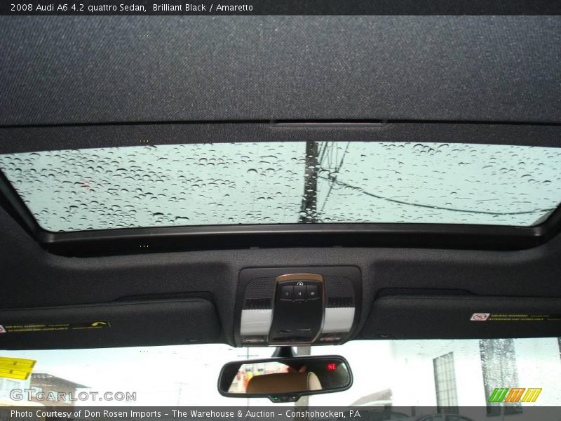 Brilliant Black / Amaretto 2008 Audi A6 4.2 quattro Sedan