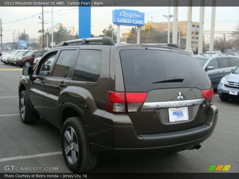 Carbon Pearl / Black 2011 Mitsubishi Endeavor SE AWD