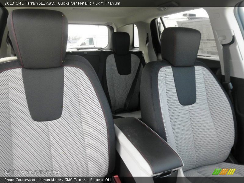 Rear Seat of 2013 Terrain SLE AWD