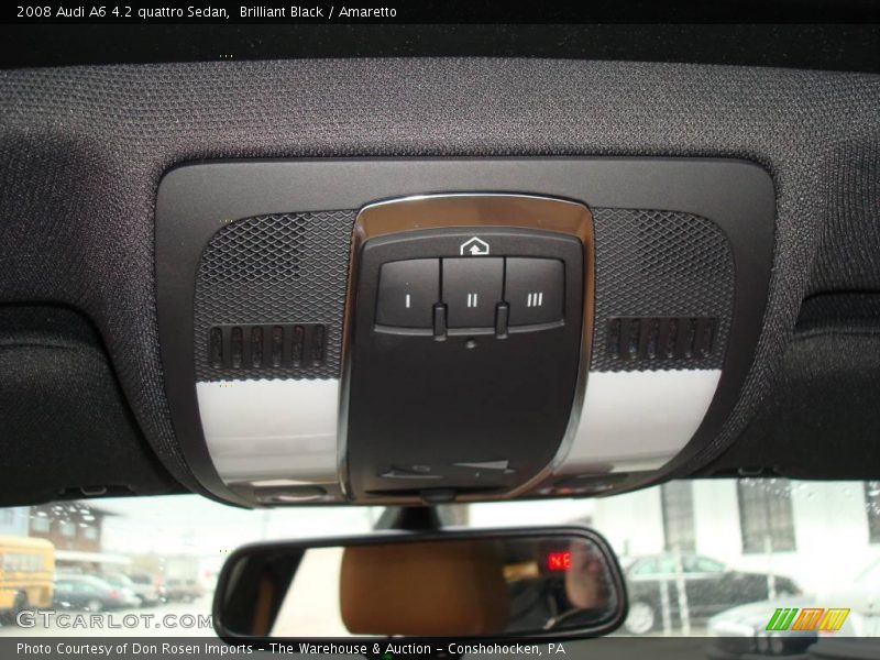Brilliant Black / Amaretto 2008 Audi A6 4.2 quattro Sedan