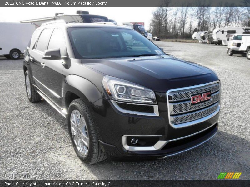 Iridium Metallic / Ebony 2013 GMC Acadia Denali AWD