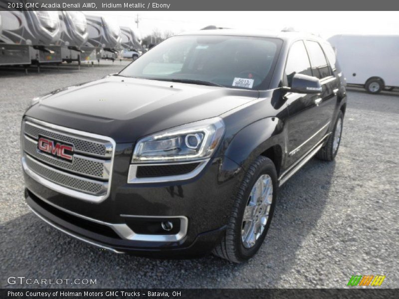 Iridium Metallic / Ebony 2013 GMC Acadia Denali AWD