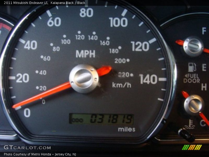 Kalapana Black / Black 2011 Mitsubishi Endeavor LS