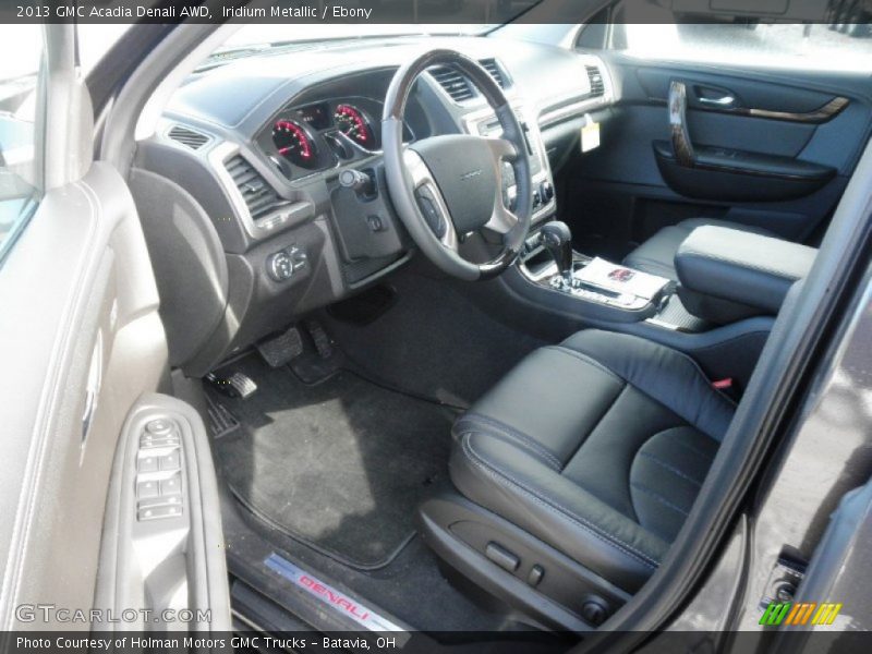  2013 Acadia Denali AWD Ebony Interior