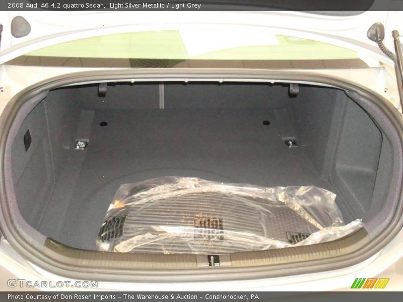 Light Silver Metallic / Light Grey 2008 Audi A6 4.2 quattro Sedan