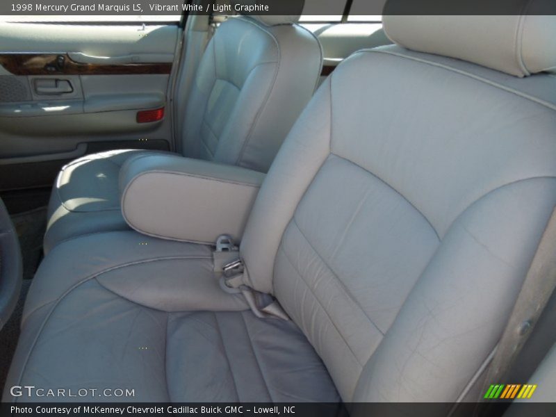 Vibrant White / Light Graphite 1998 Mercury Grand Marquis LS