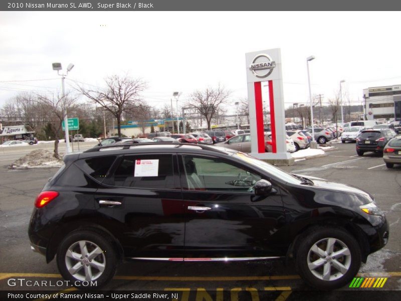 Super Black / Black 2010 Nissan Murano SL AWD