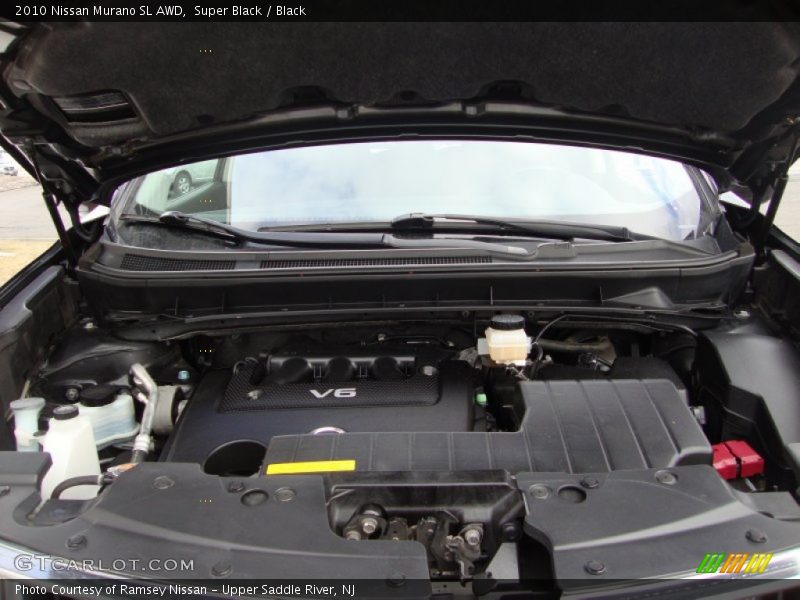 Super Black / Black 2010 Nissan Murano SL AWD