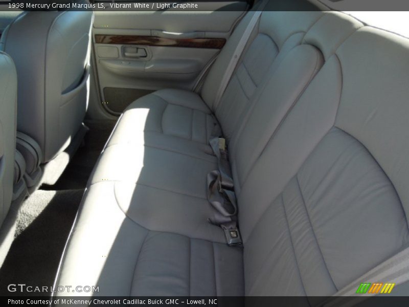 Vibrant White / Light Graphite 1998 Mercury Grand Marquis LS