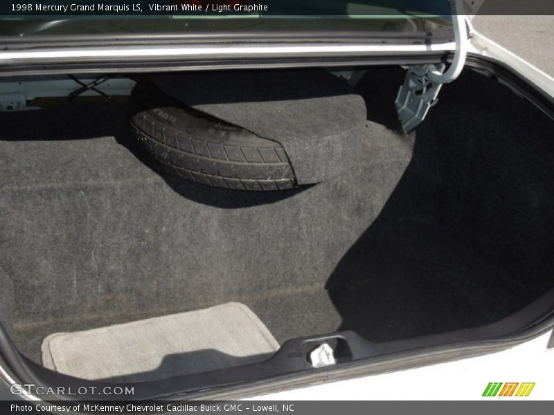 Vibrant White / Light Graphite 1998 Mercury Grand Marquis LS