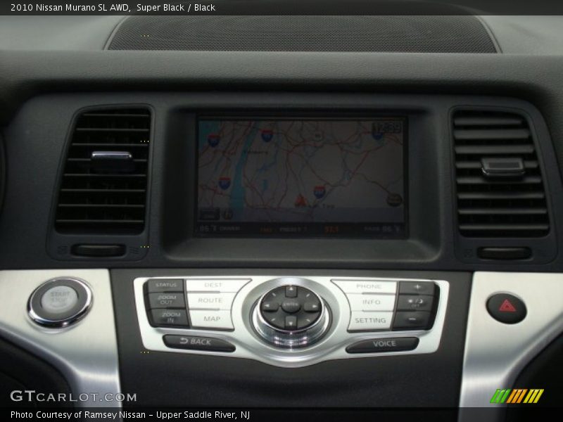 Super Black / Black 2010 Nissan Murano SL AWD