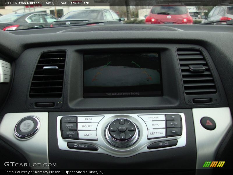 Controls of 2010 Murano SL AWD