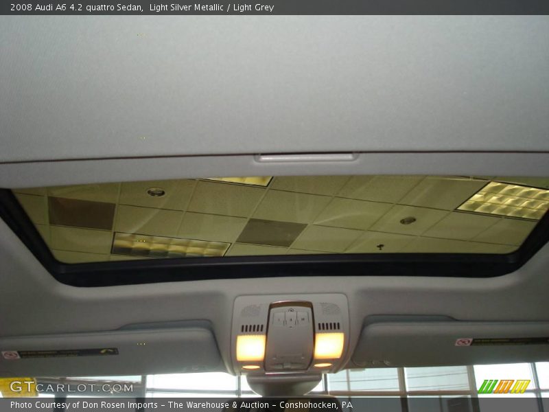 Light Silver Metallic / Light Grey 2008 Audi A6 4.2 quattro Sedan