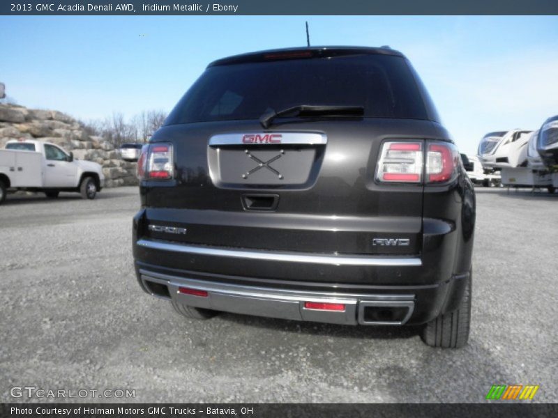Iridium Metallic / Ebony 2013 GMC Acadia Denali AWD