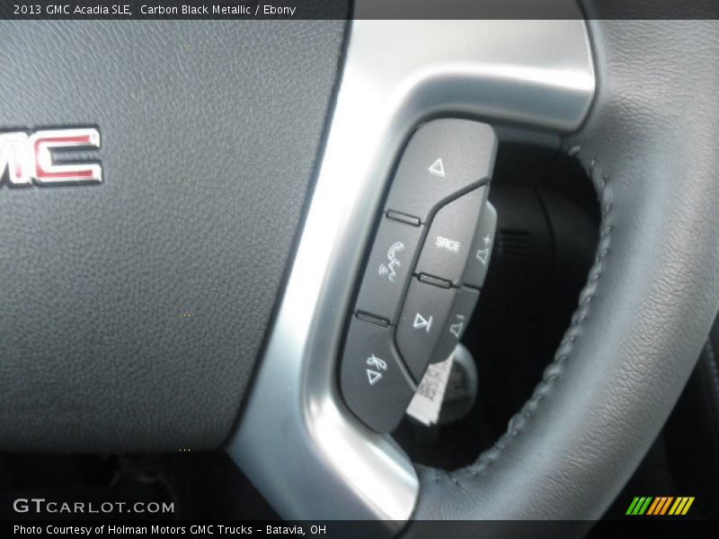 Carbon Black Metallic / Ebony 2013 GMC Acadia SLE