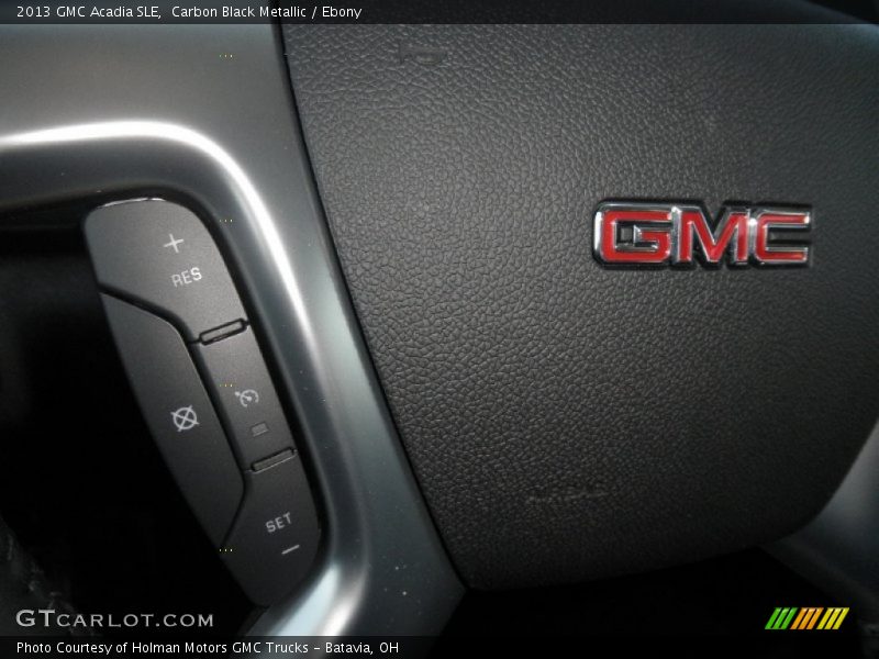 Carbon Black Metallic / Ebony 2013 GMC Acadia SLE