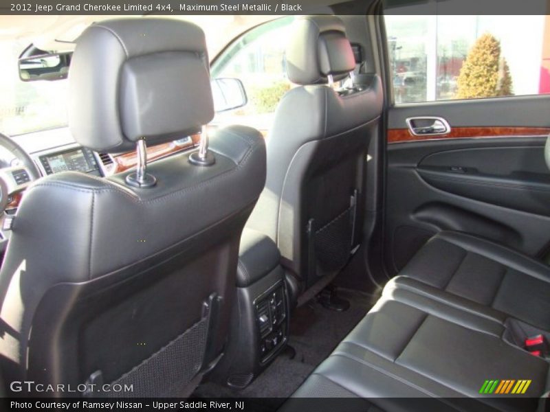 Maximum Steel Metallic / Black 2012 Jeep Grand Cherokee Limited 4x4
