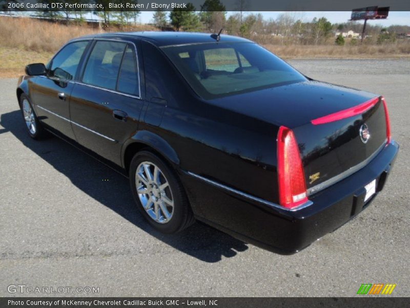 Black Raven / Ebony Black 2006 Cadillac DTS Performance