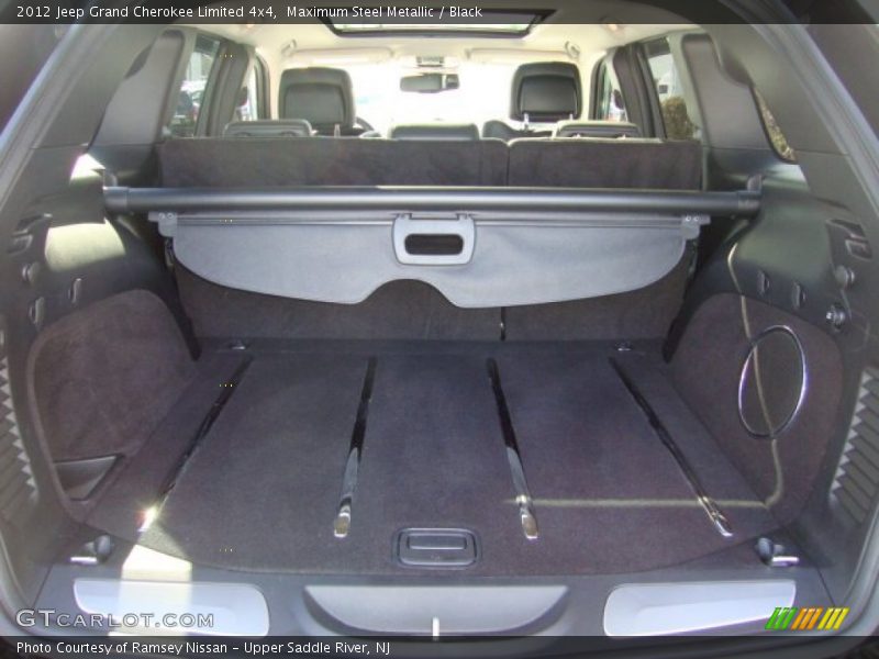 Maximum Steel Metallic / Black 2012 Jeep Grand Cherokee Limited 4x4