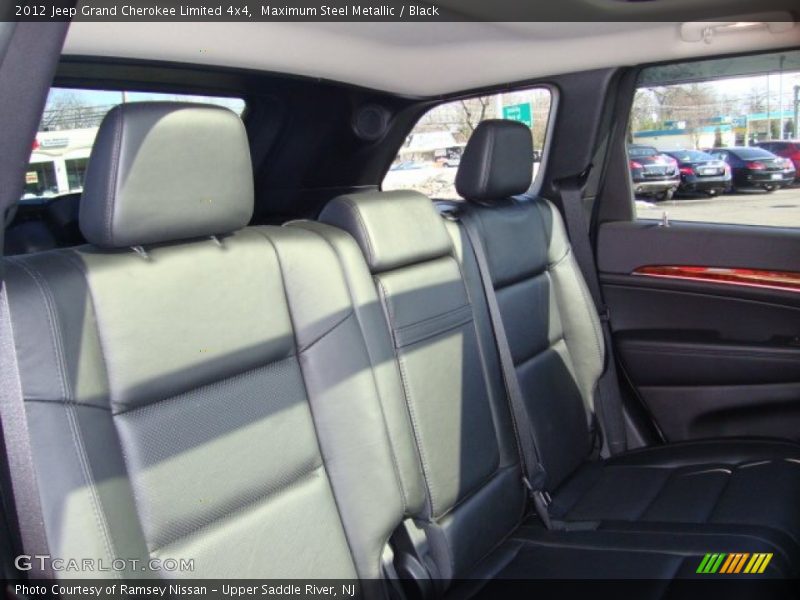 Maximum Steel Metallic / Black 2012 Jeep Grand Cherokee Limited 4x4