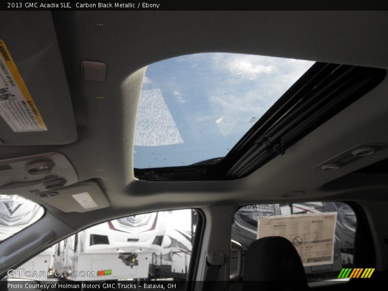 Carbon Black Metallic / Ebony 2013 GMC Acadia SLE