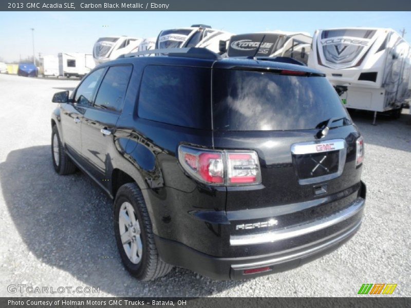 Carbon Black Metallic / Ebony 2013 GMC Acadia SLE