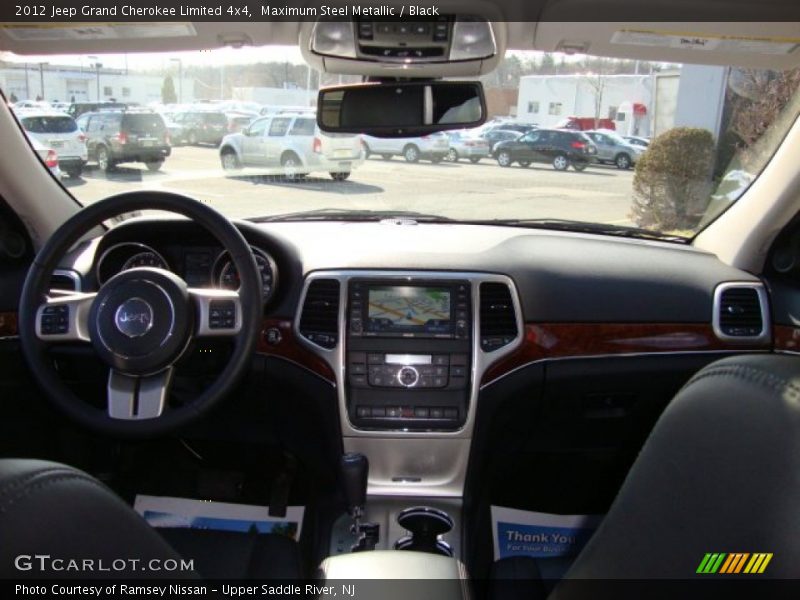 Maximum Steel Metallic / Black 2012 Jeep Grand Cherokee Limited 4x4