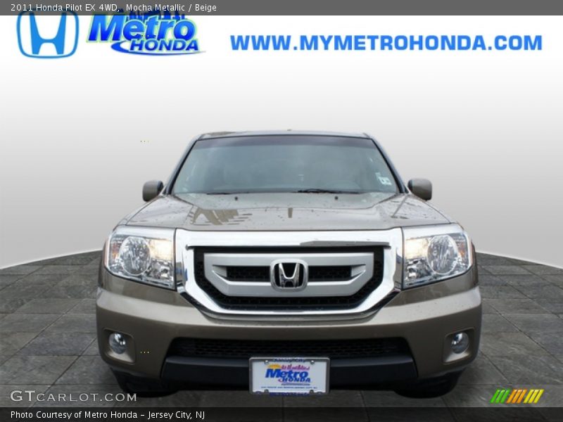 Mocha Metallic / Beige 2011 Honda Pilot EX 4WD
