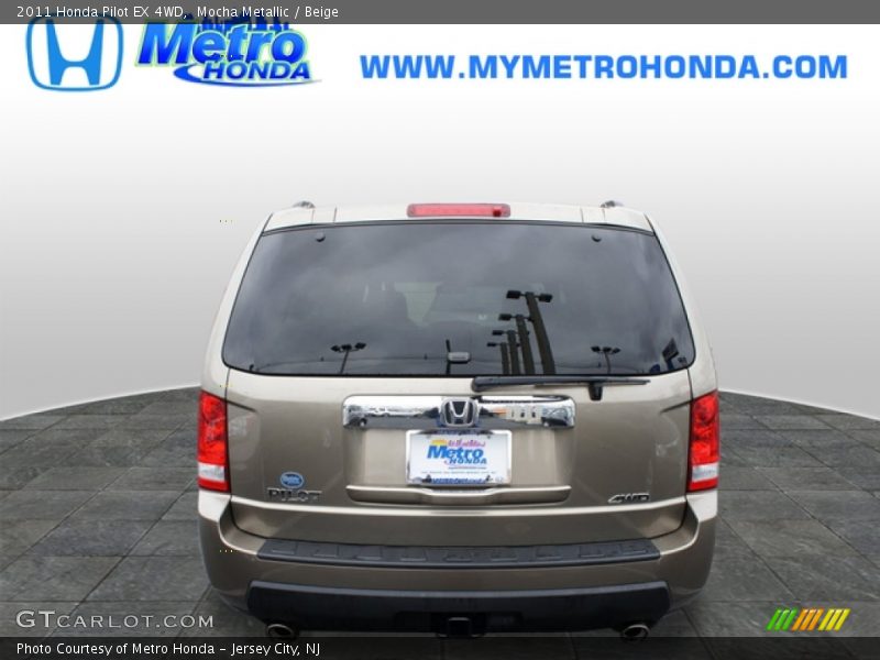 Mocha Metallic / Beige 2011 Honda Pilot EX 4WD