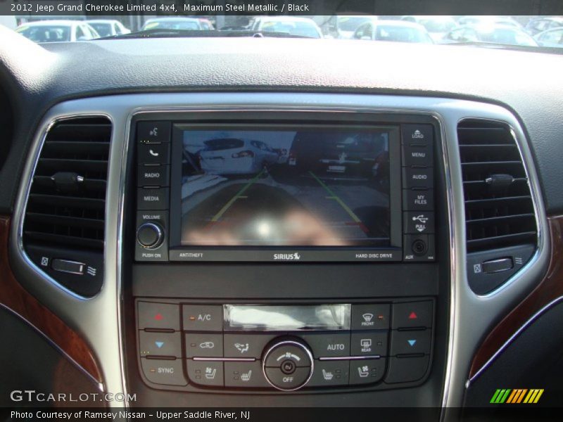 Maximum Steel Metallic / Black 2012 Jeep Grand Cherokee Limited 4x4