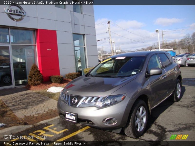 Platinum Graphite Metallic / Black 2010 Nissan Murano S AWD