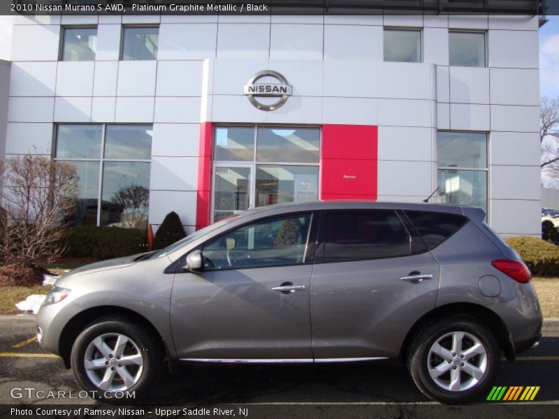 Platinum Graphite Metallic / Black 2010 Nissan Murano S AWD