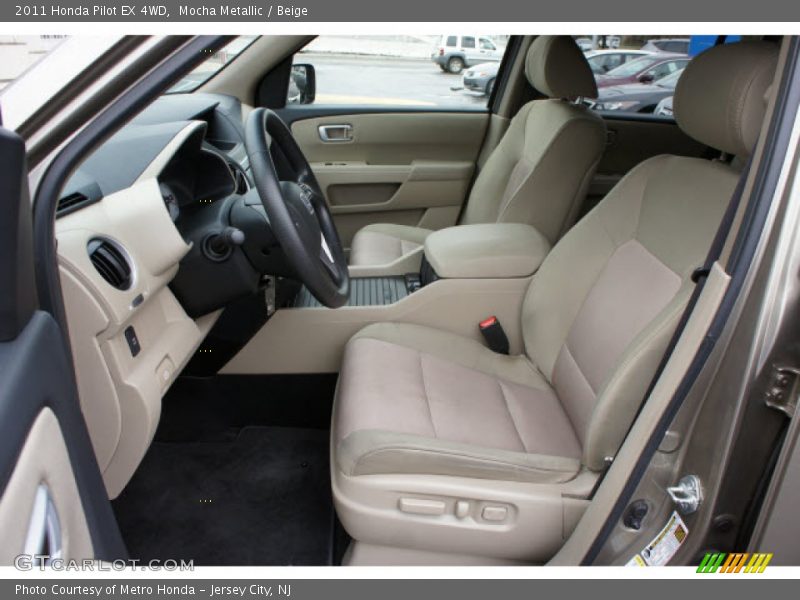 Mocha Metallic / Beige 2011 Honda Pilot EX 4WD