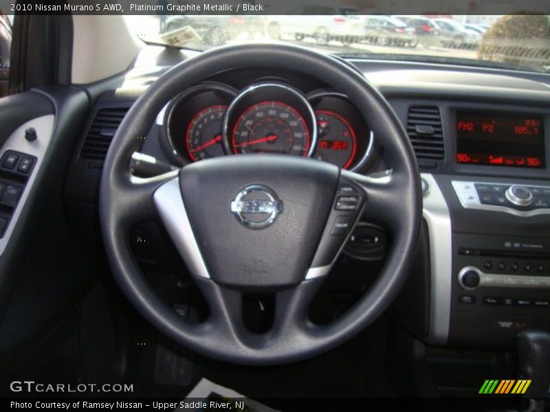 Platinum Graphite Metallic / Black 2010 Nissan Murano S AWD