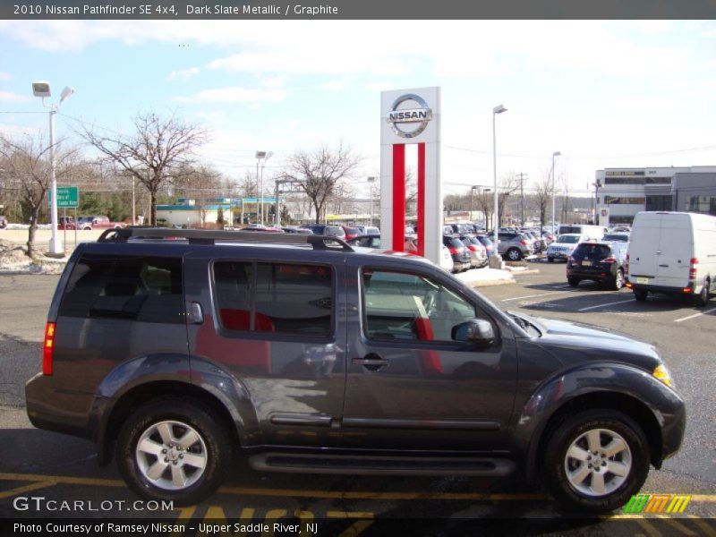 Dark Slate Metallic / Graphite 2010 Nissan Pathfinder SE 4x4