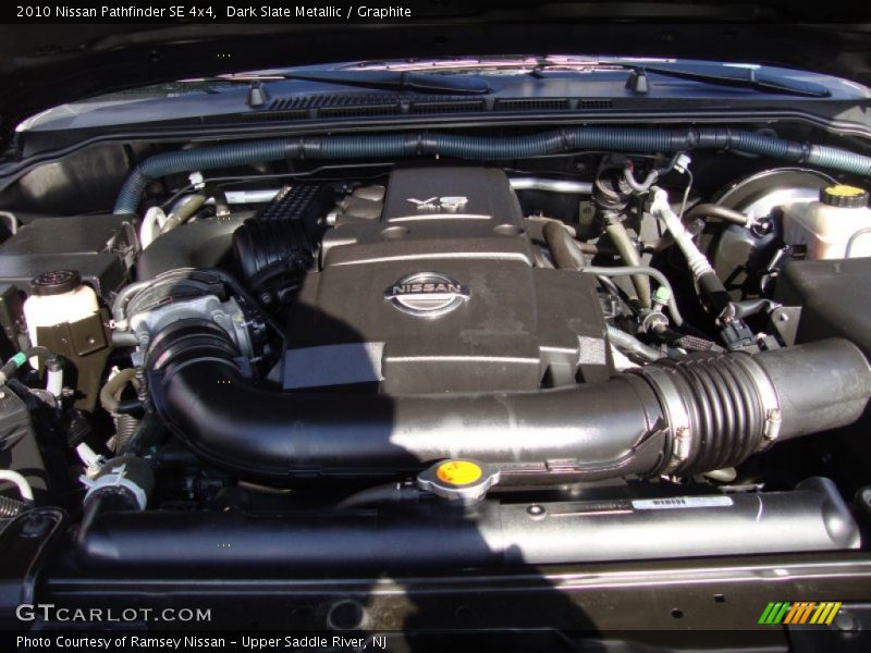 Dark Slate Metallic / Graphite 2010 Nissan Pathfinder SE 4x4