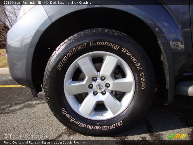 Dark Slate Metallic / Graphite 2010 Nissan Pathfinder SE 4x4