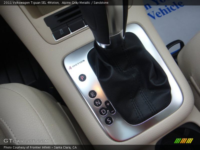 Alpine Gray Metallic / Sandstone 2011 Volkswagen Tiguan SEL 4Motion