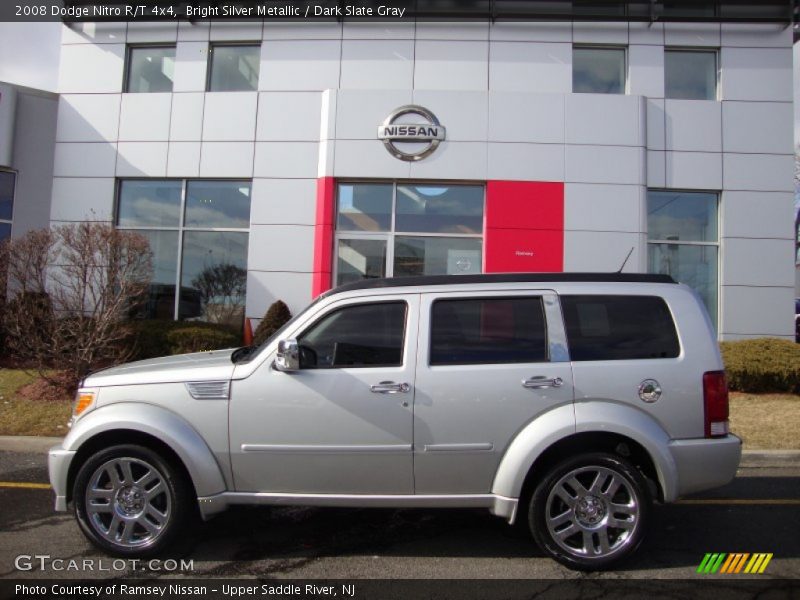 Bright Silver Metallic / Dark Slate Gray 2008 Dodge Nitro R/T 4x4