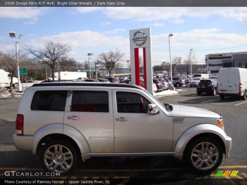Bright Silver Metallic / Dark Slate Gray 2008 Dodge Nitro R/T 4x4