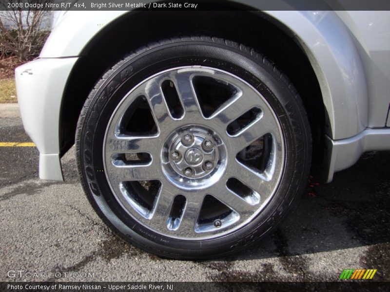 Bright Silver Metallic / Dark Slate Gray 2008 Dodge Nitro R/T 4x4