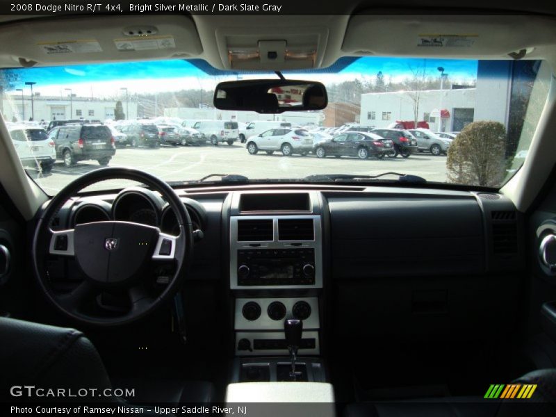 Bright Silver Metallic / Dark Slate Gray 2008 Dodge Nitro R/T 4x4