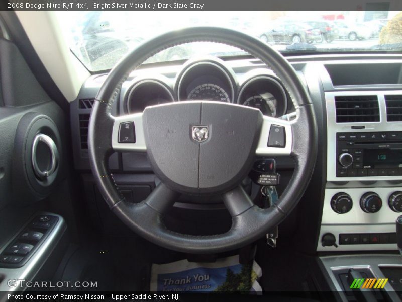 Bright Silver Metallic / Dark Slate Gray 2008 Dodge Nitro R/T 4x4