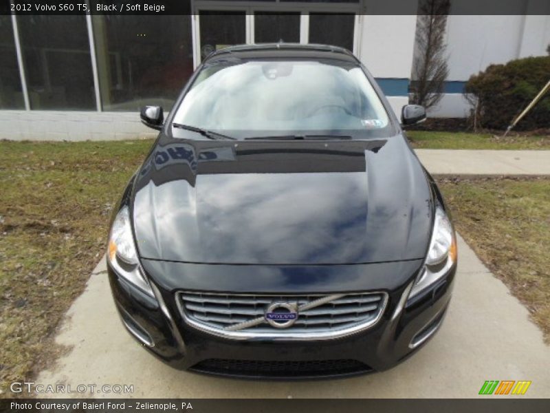 Black / Soft Beige 2012 Volvo S60 T5