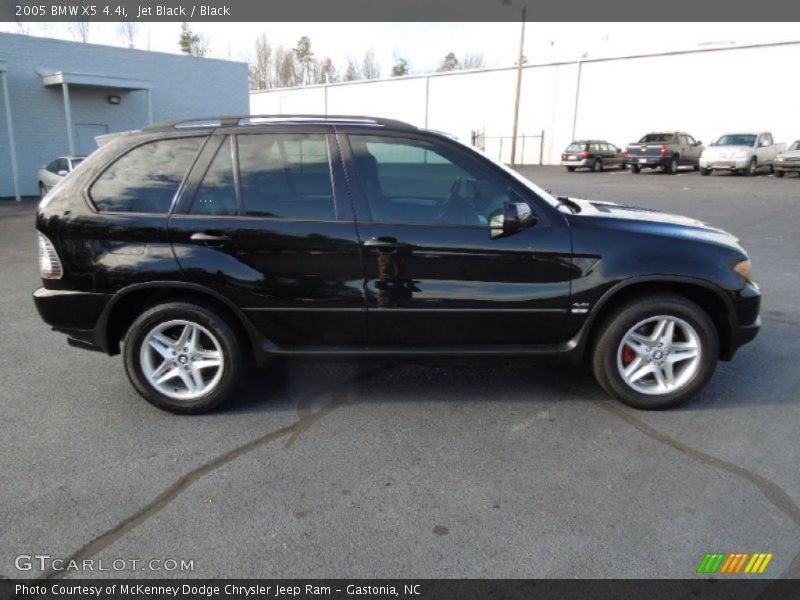 Jet Black / Black 2005 BMW X5 4.4i