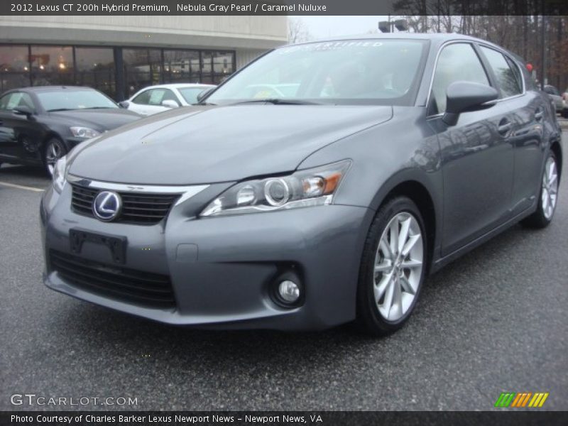 Front 3/4 View of 2012 CT 200h Hybrid Premium